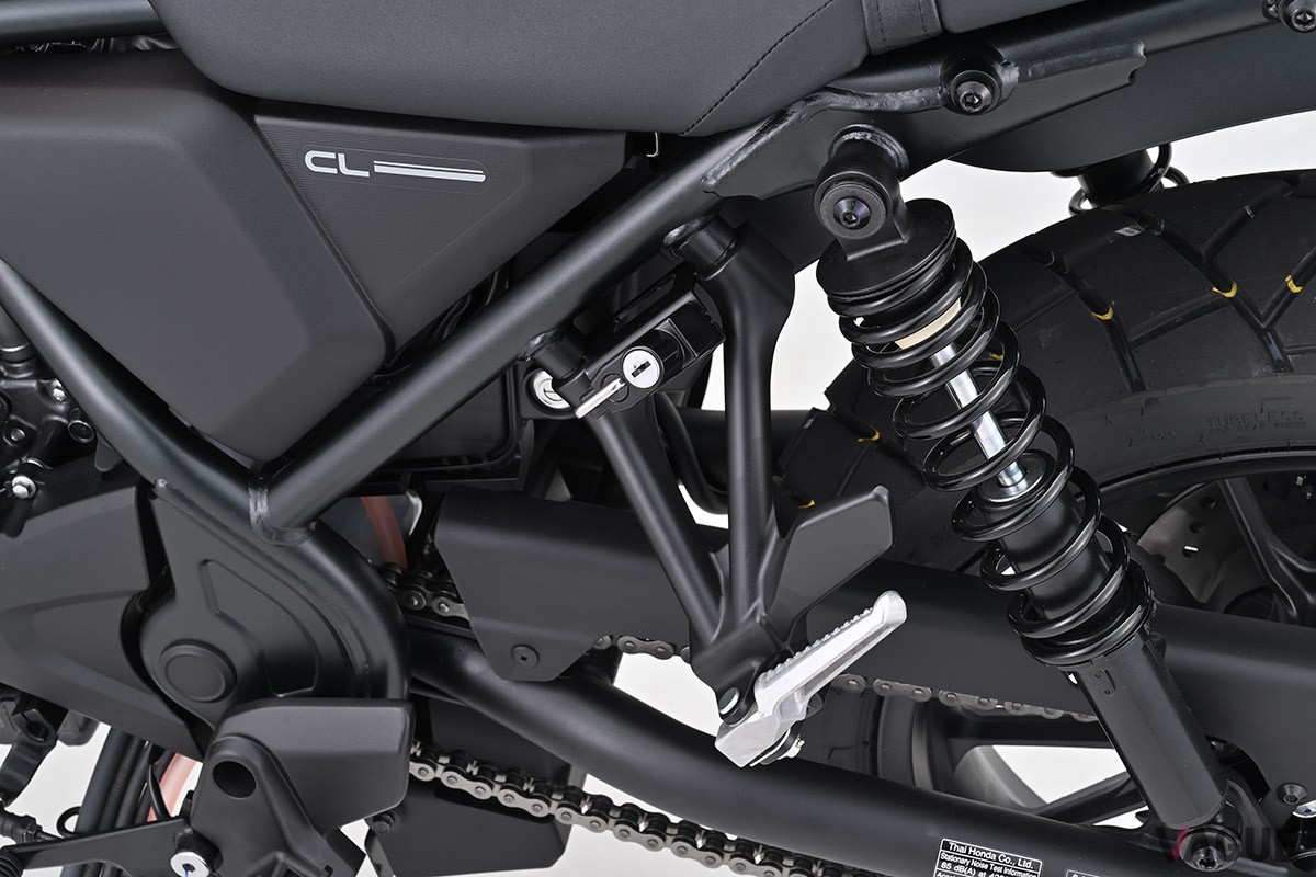 ホンダ「CL250」用のデイトナ「ヘルメットホルダー」