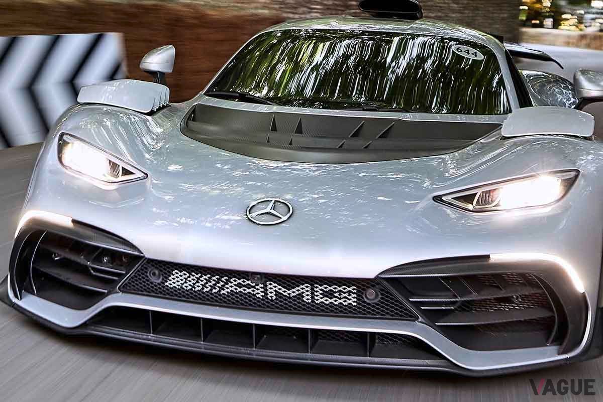 英国「グッドウッド・フェスティバル・オブ・スピード」で走行したメルセデスAMG「ワン」