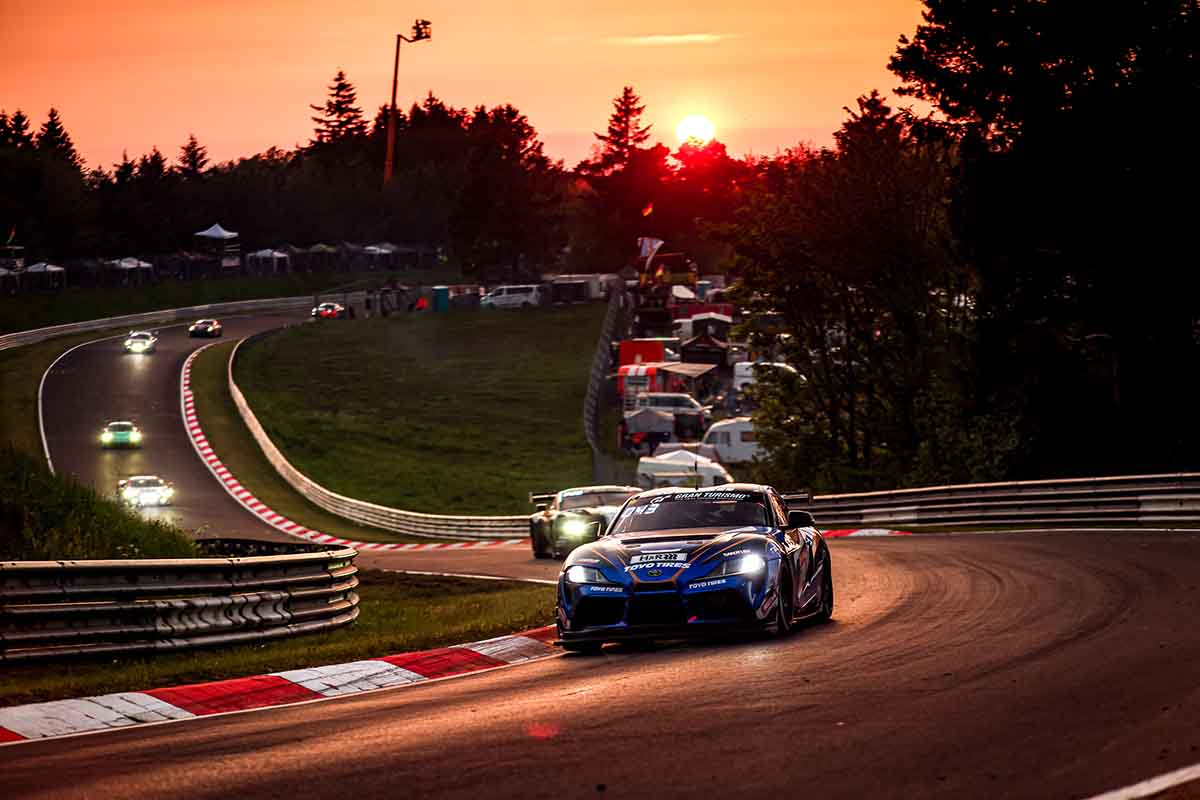 「第51回ADACニュルブルクリンク24時間レース」の様子