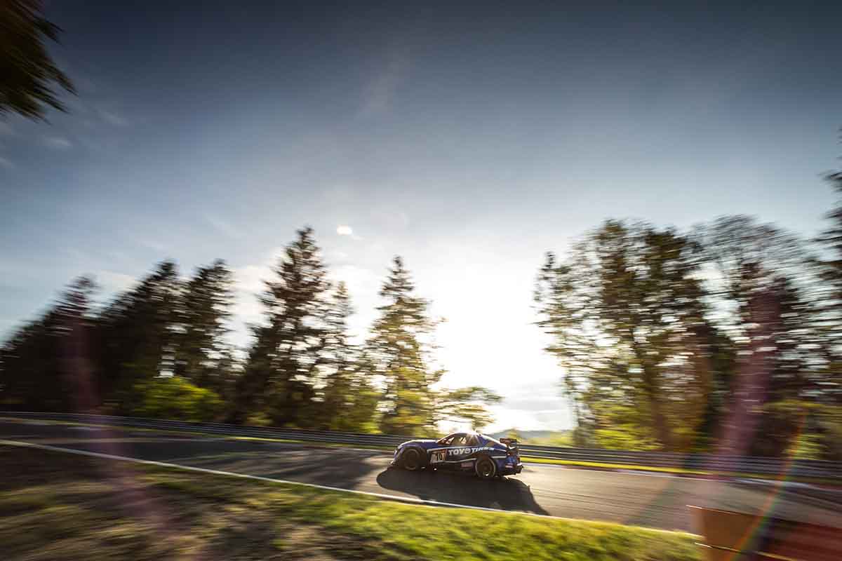 「第51回ADACニュルブルクリンク24時間レース」の様子
