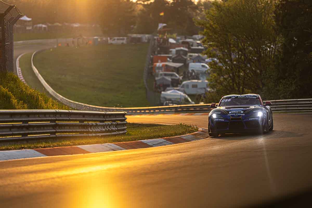 「第51回ADACニュルブルクリンク24時間レース」の様子