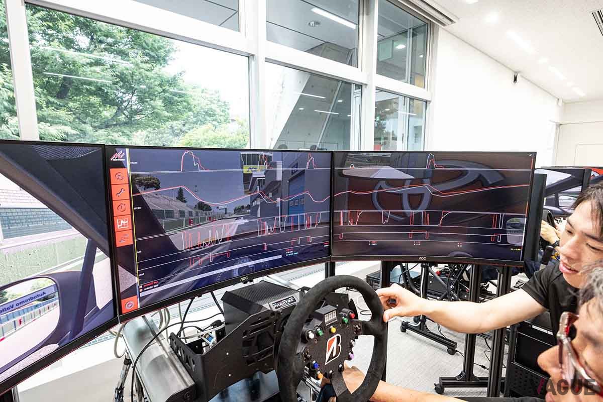 「Bridgestone eMotorsports Institute」の様子