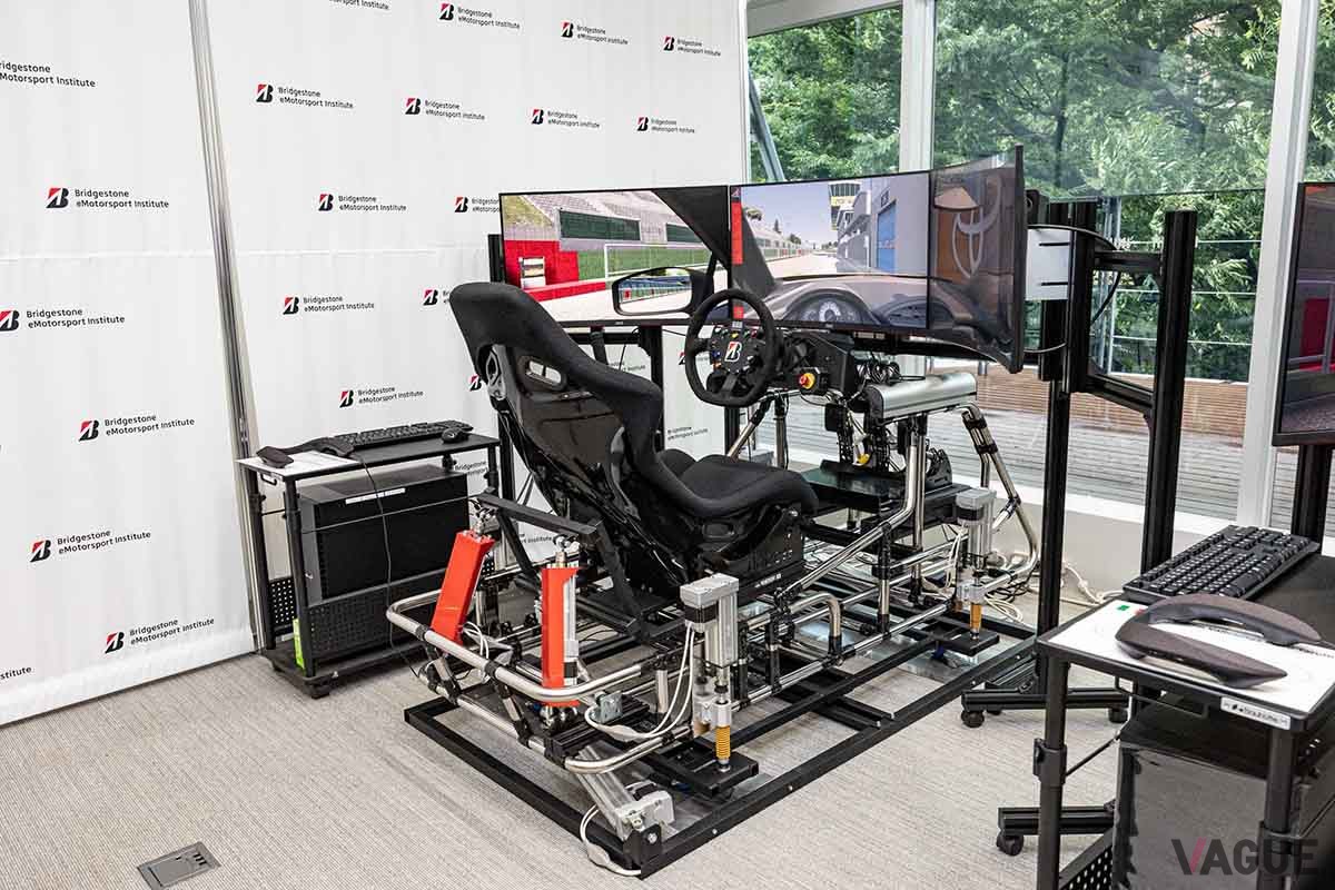 「Bridgestone eMotorsports Institute」の様子