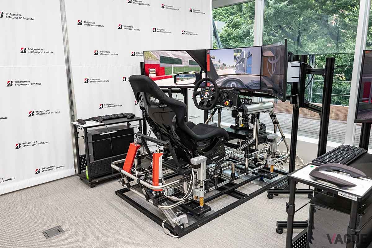 「Bridgestone eMotorsports Institute」の様子