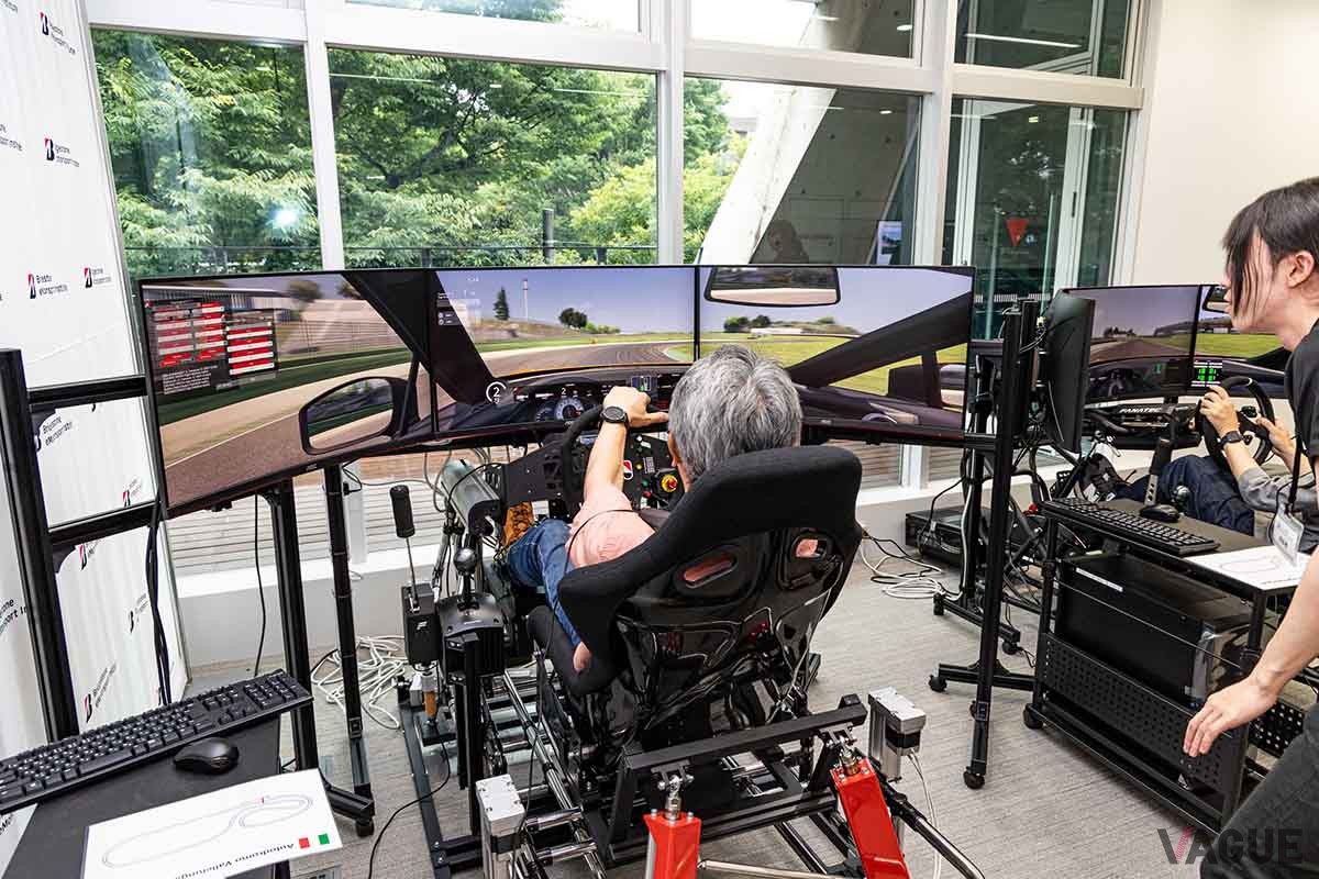 「Bridgestone eMotorsports Institute」の様子