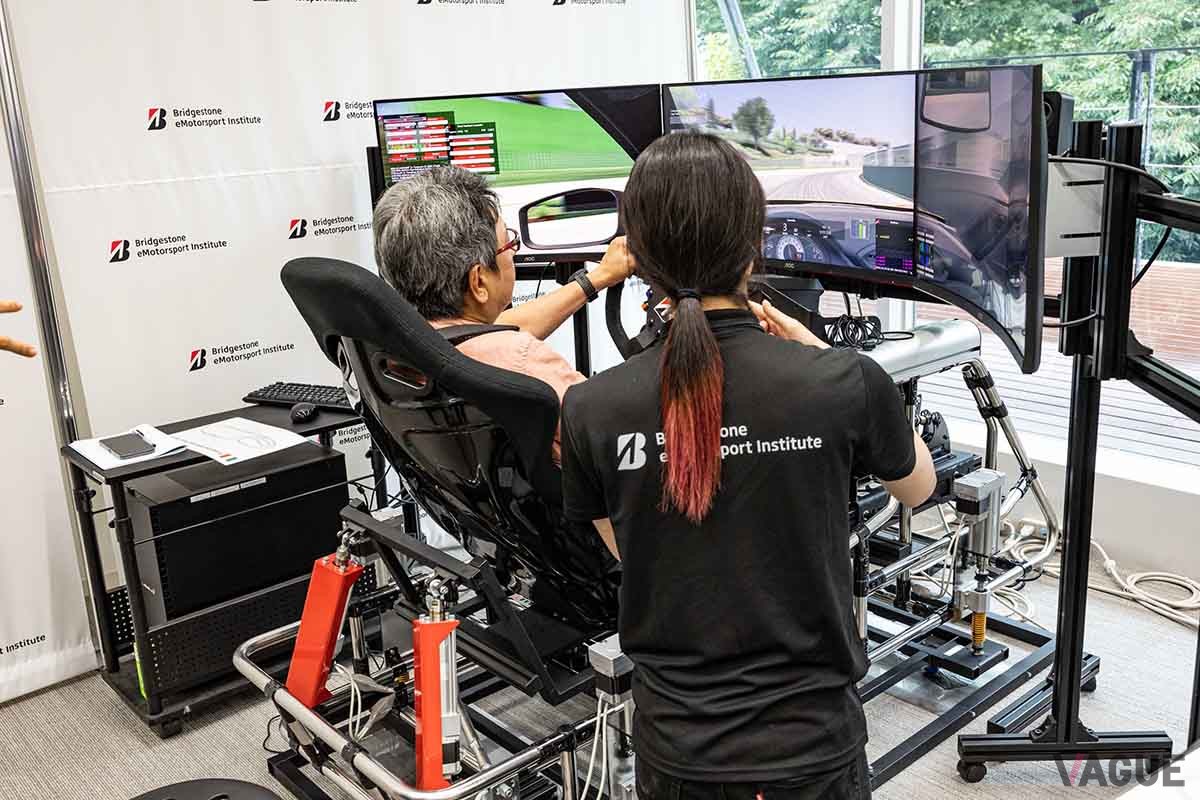 「Bridgestone eMotorsports Institute」の様子