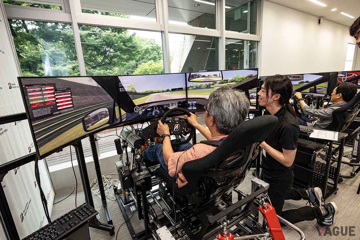 「Bridgestone eMotorsports Institute」の様子