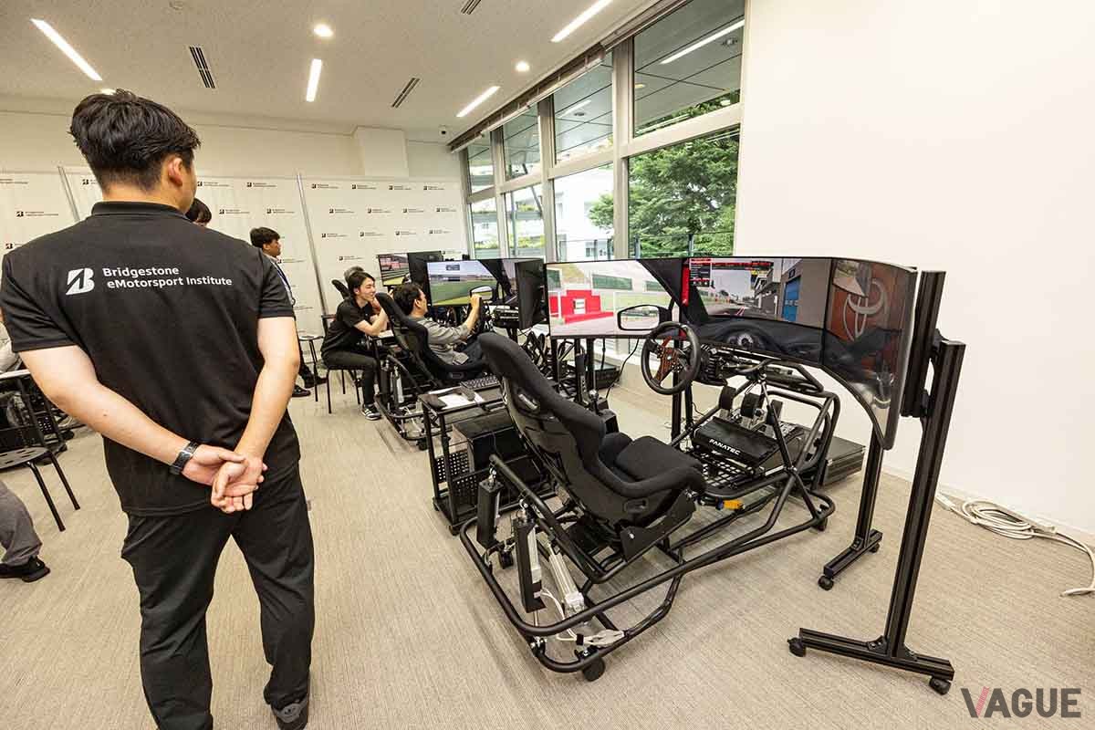 「Bridgestone eMotorsports Institute」の様子