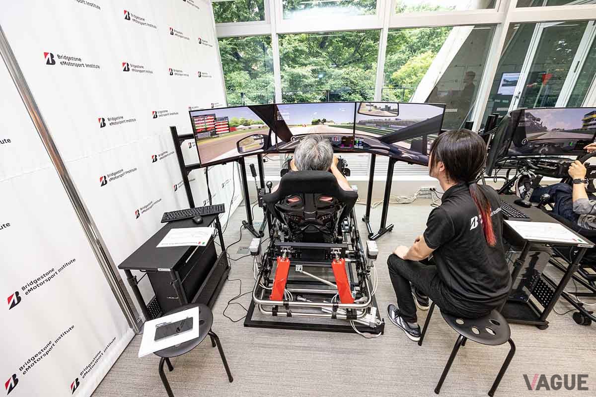 「Bridgestone eMotorsports Institute」の様子