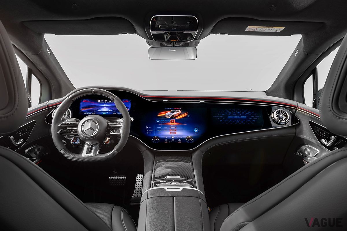 欧州で受注が開始されたメルセデスAMG新型「EQE53 4MATIC＋ SUV」のインテリア