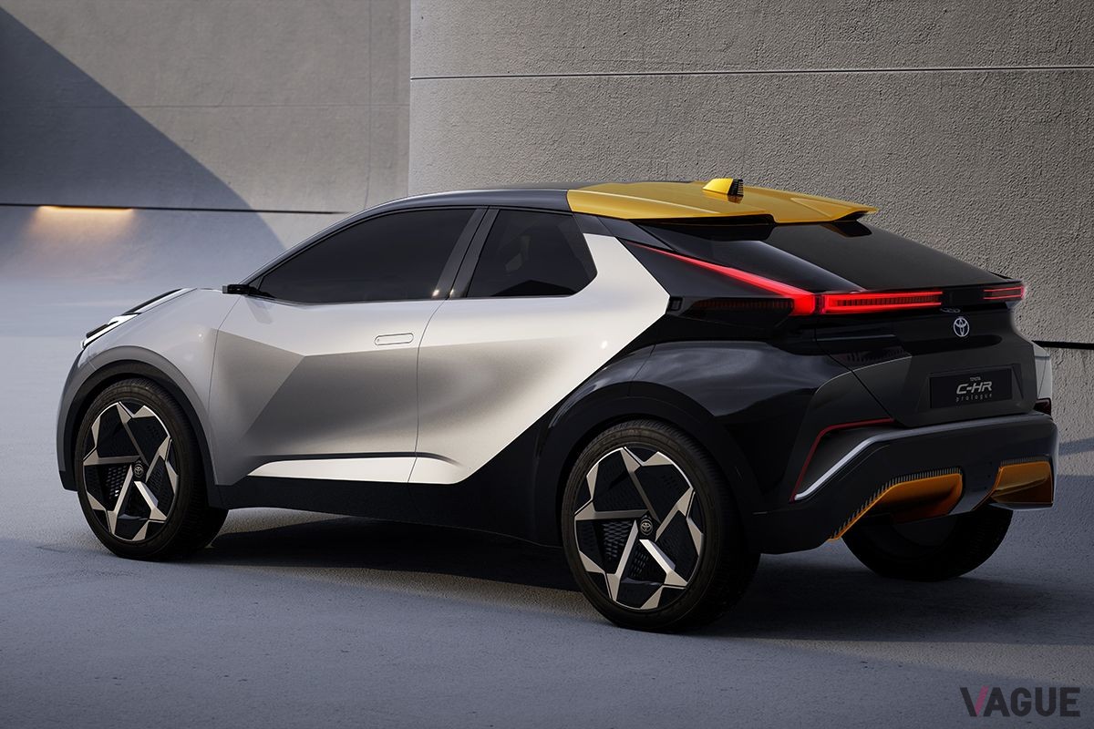 2022年12月に発表された新型C-HRのデザインを示唆する「C-HRプロローグ」