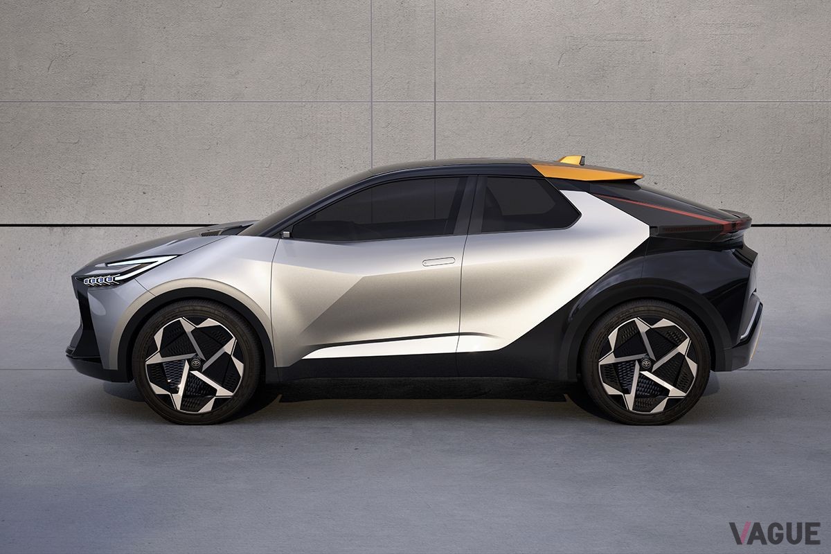 2022年12月に発表された新型C-HRのデザインを示唆する「C-HRプロローグ」