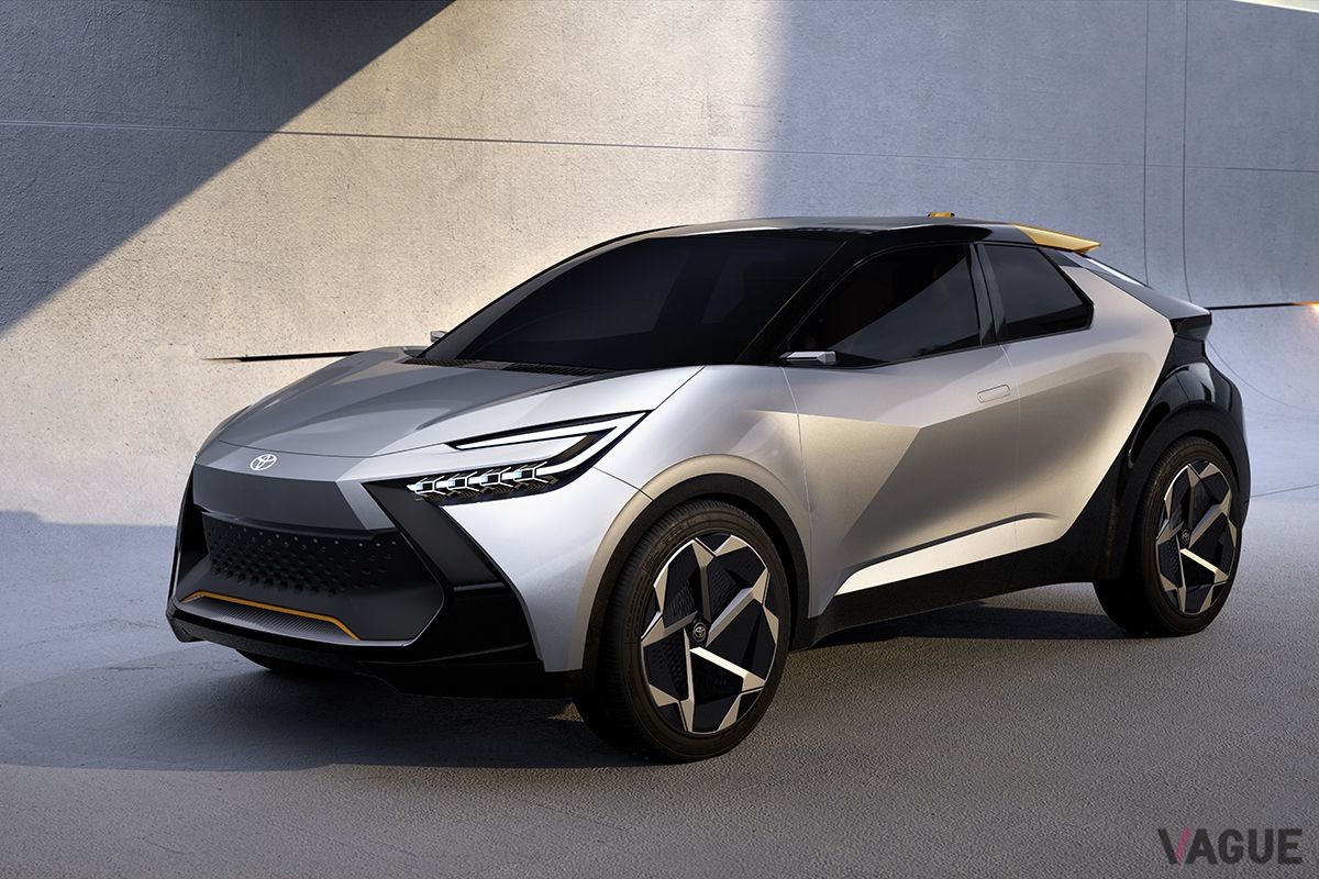2022年12月に発表された新型C-HRのデザインを示唆する「C-HRプロローグ」