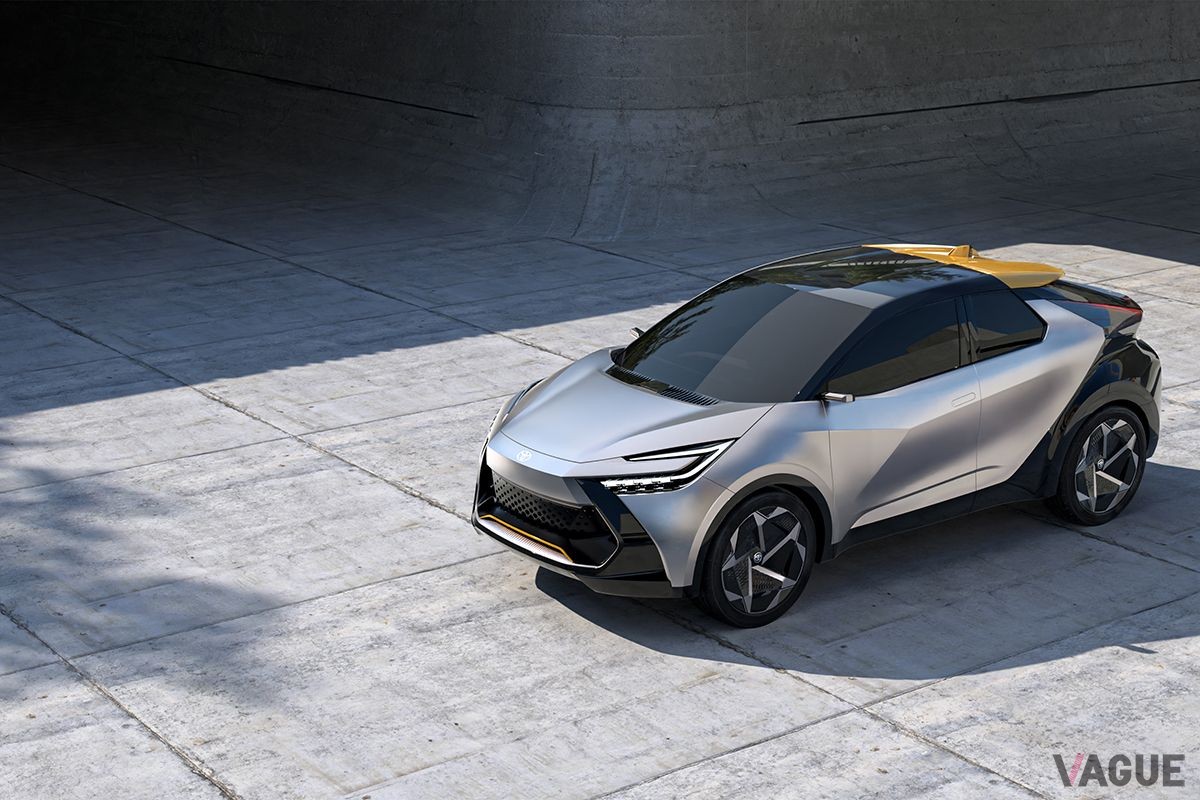 2022年12月に発表された新型C-HRのデザインを示唆する「C-HRプロローグ」