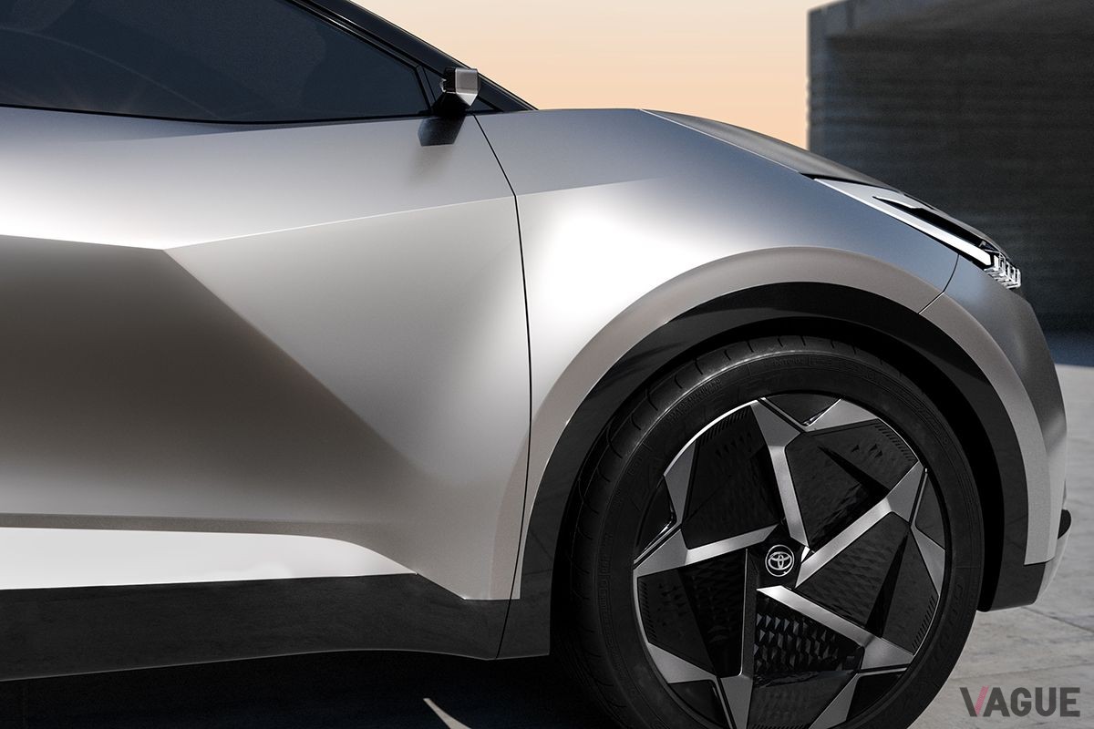 2022年12月に発表された新型C-HRのデザインを示唆する「C-HRプロローグ」