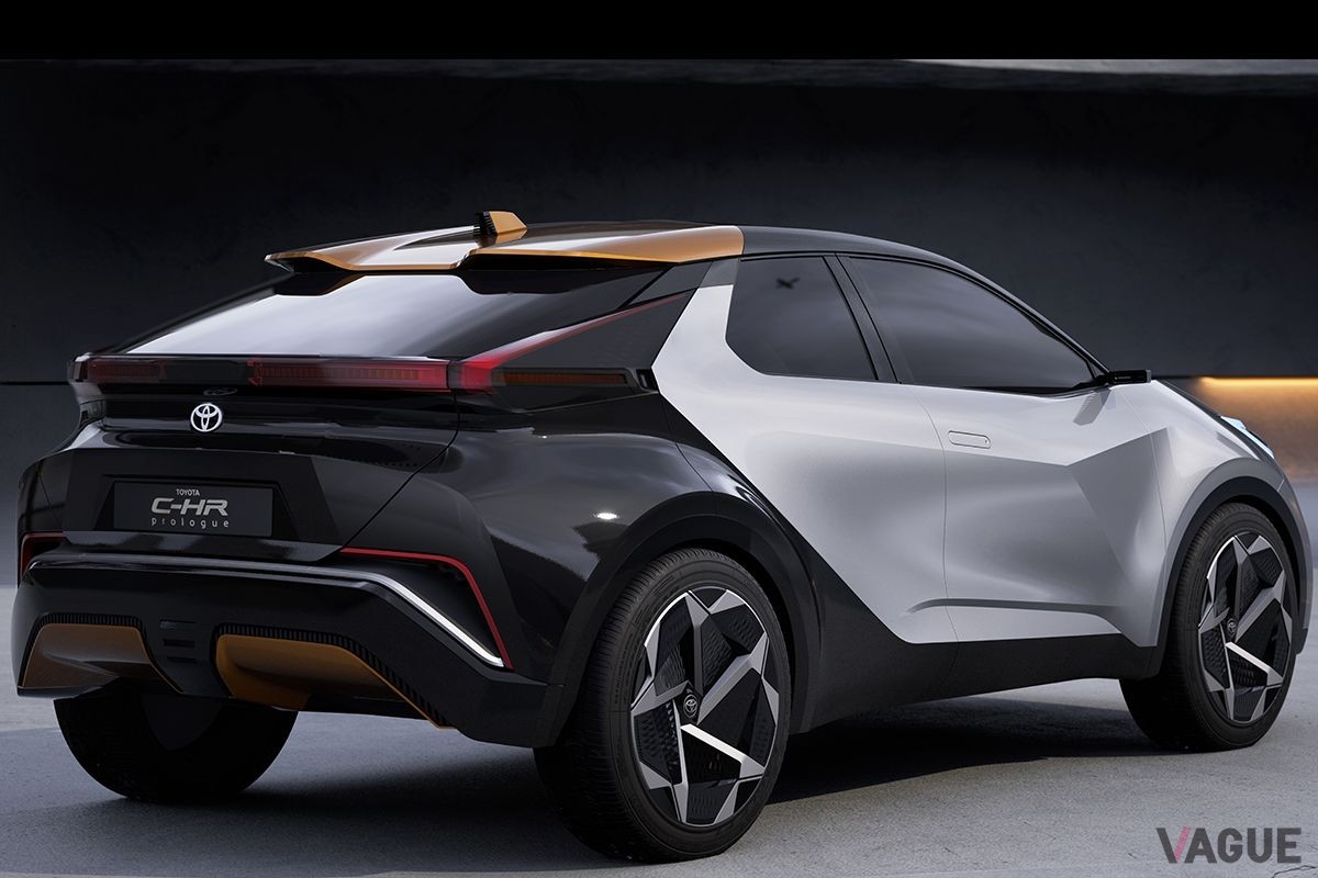 2022年12月に発表された新型C-HRのデザインを示唆する「C-HRプロローグ」