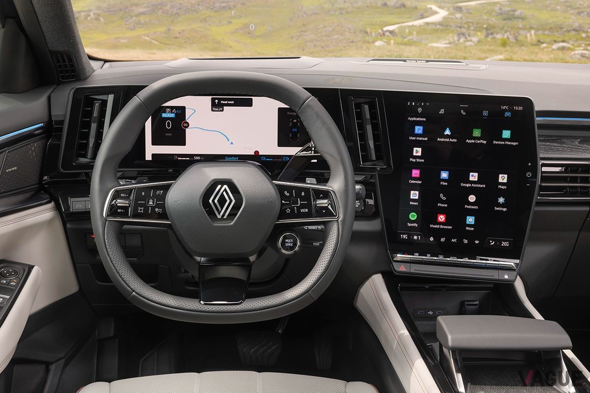 ルノー新型「エスパス」のインテリア