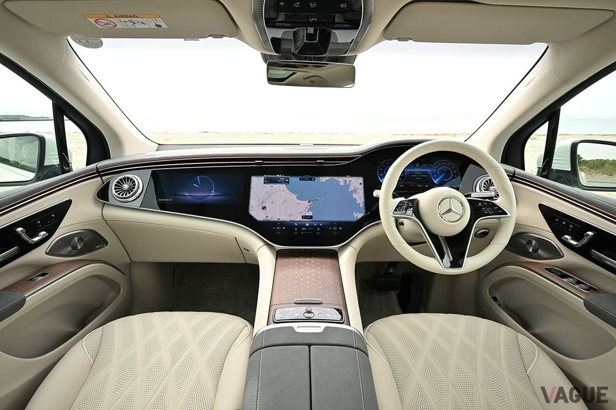 メルセデス・ベンツ「EQS450 4MATIC SUV」のインテリア