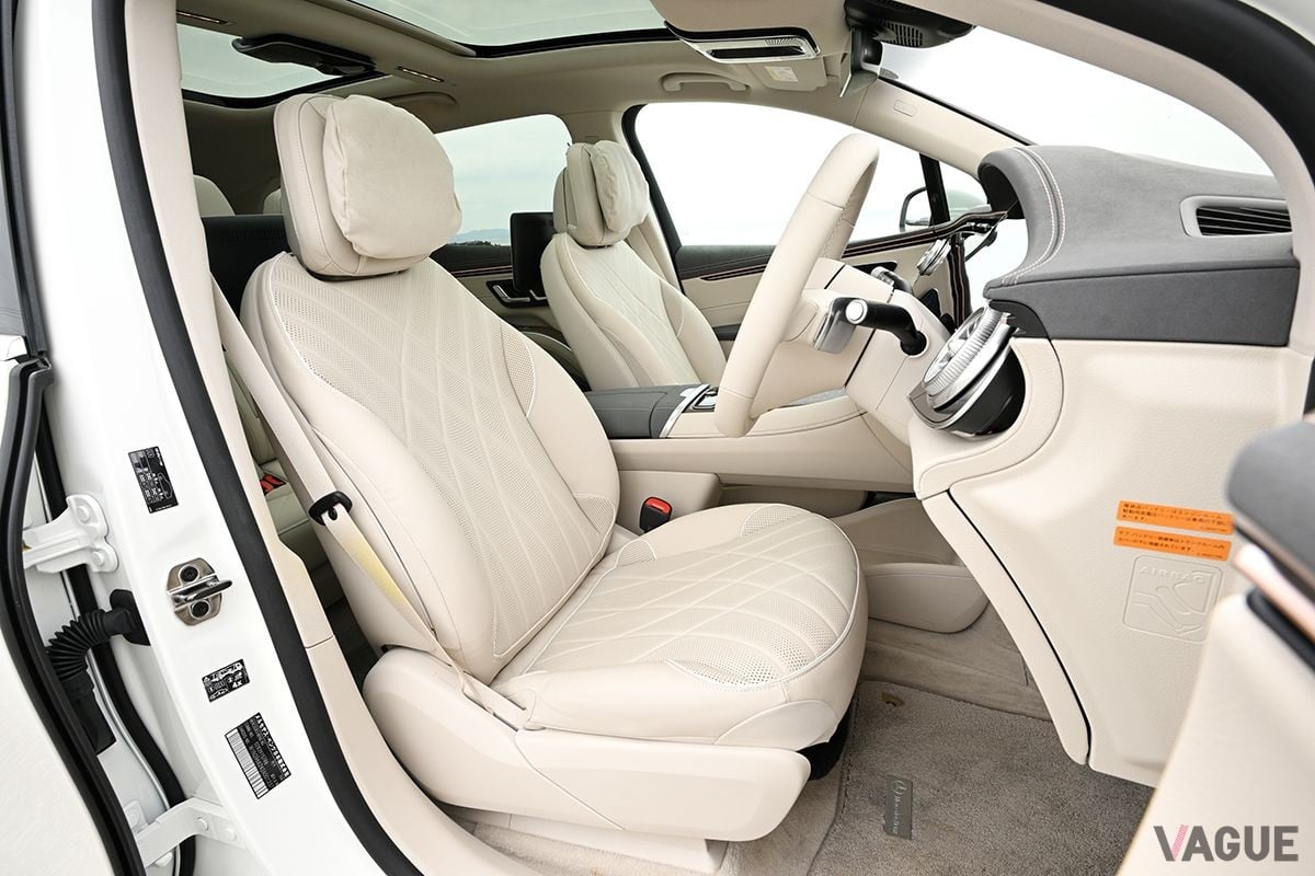 メルセデス・ベンツ新型「EQS450 4MATIC SUV」のインテリア