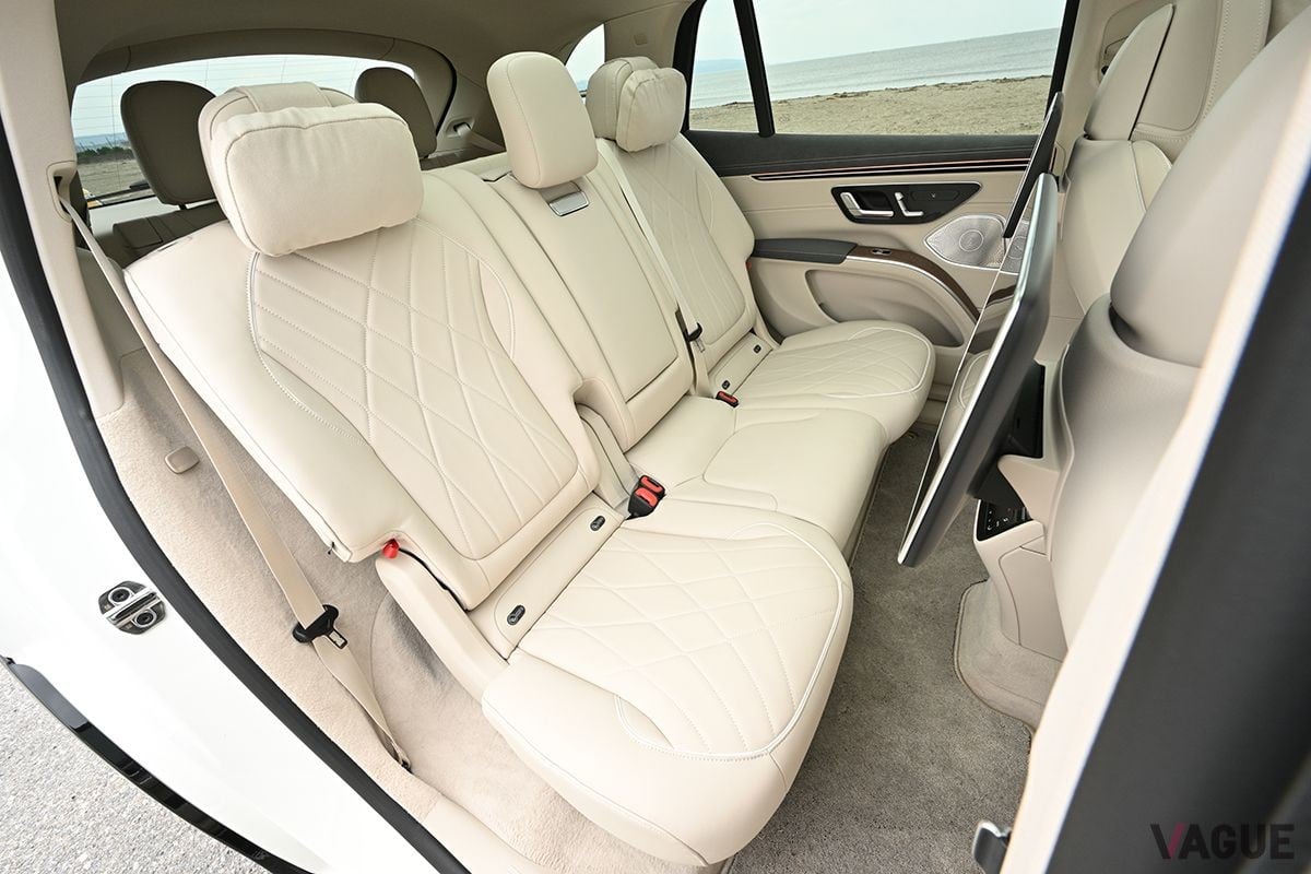 メルセデス・ベンツ新型「EQS450 4MATIC SUV」のインテリア