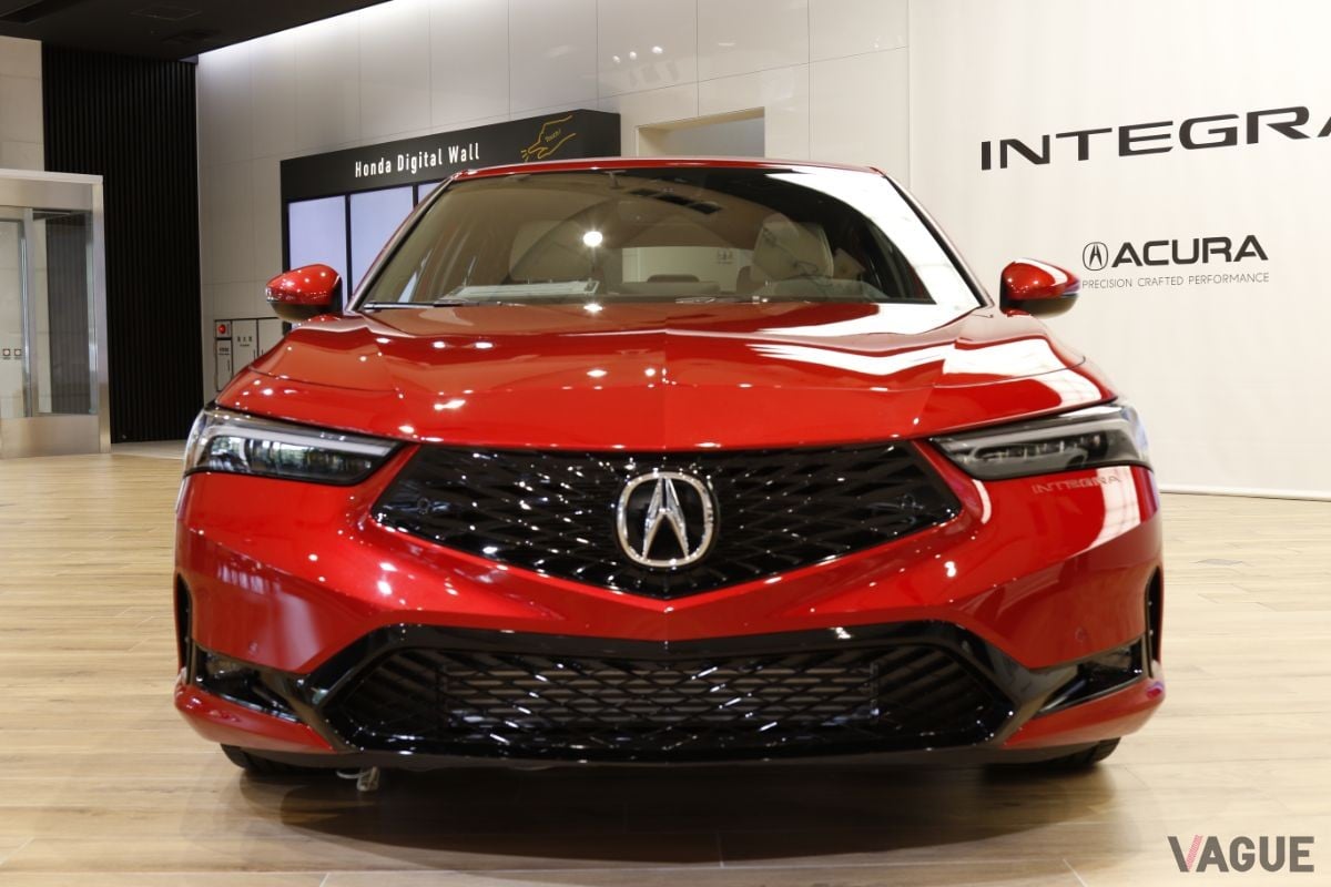 ホンダウエルカムプラザ青山に展示中のアキュラ新型「インテグラ」