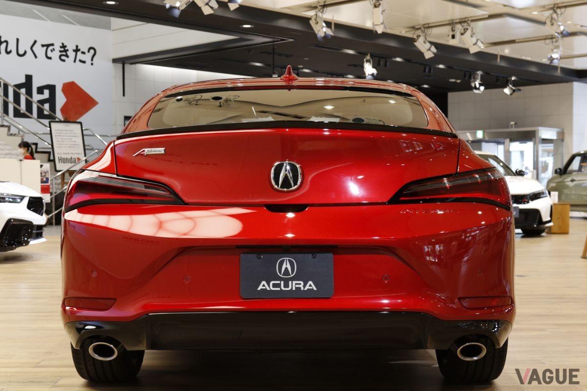 ホンダウエルカムプラザ青山に展示中のアキュラ新型「インテグラ」