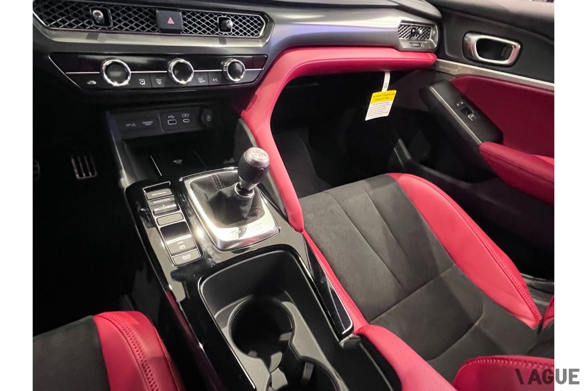 ホンダウエルカムプラザ青山に展示中のアキュラ新型「インテグラ」のインテリア