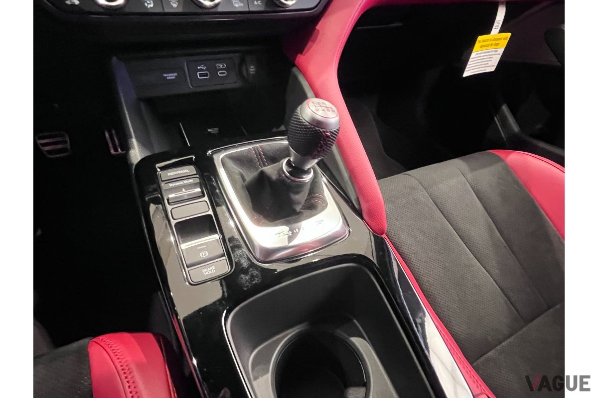 ホンダウエルカムプラザ青山に展示中のアキュラ新型「インテグラ」のインテリア