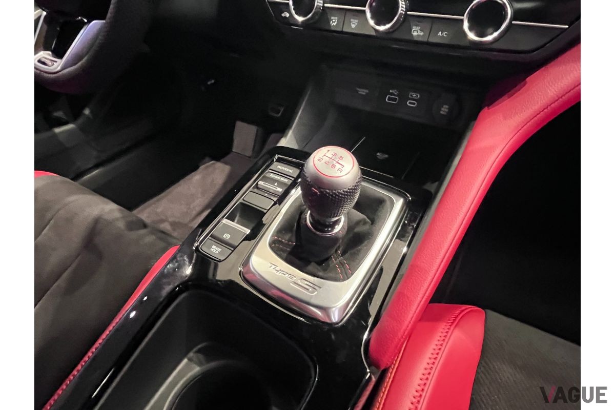 ホンダウエルカムプラザ青山に展示中のアキュラ新型「インテグラ」のインテリア