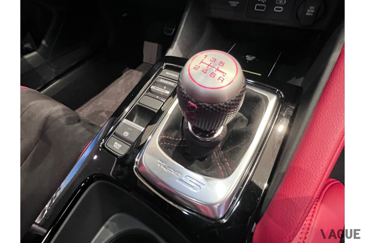 ホンダウエルカムプラザ青山に展示中のアキュラ新型「インテグラ」のインテリア