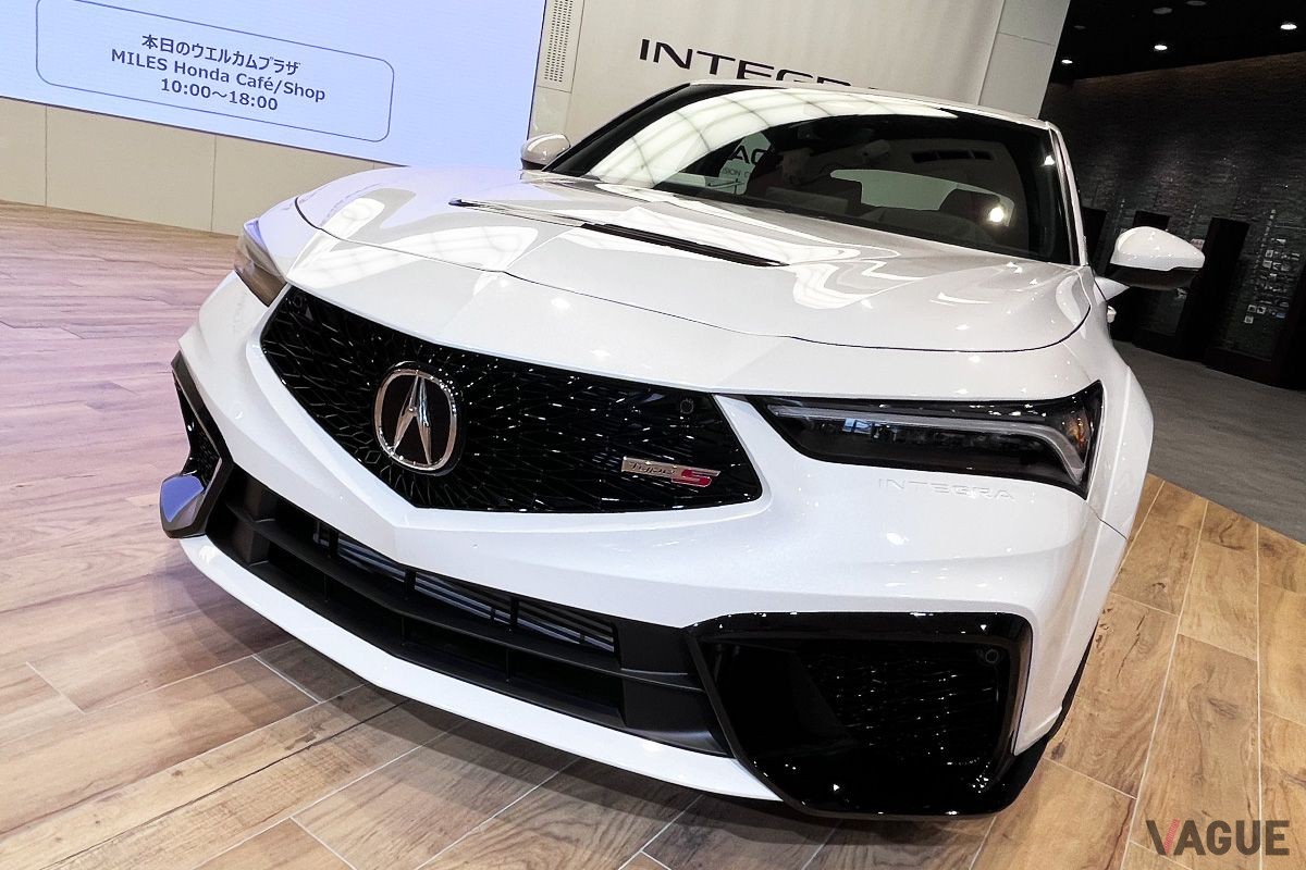 ホンダウエルカムプラザ青山に展示中のアキュラ新型「インテグラ」
