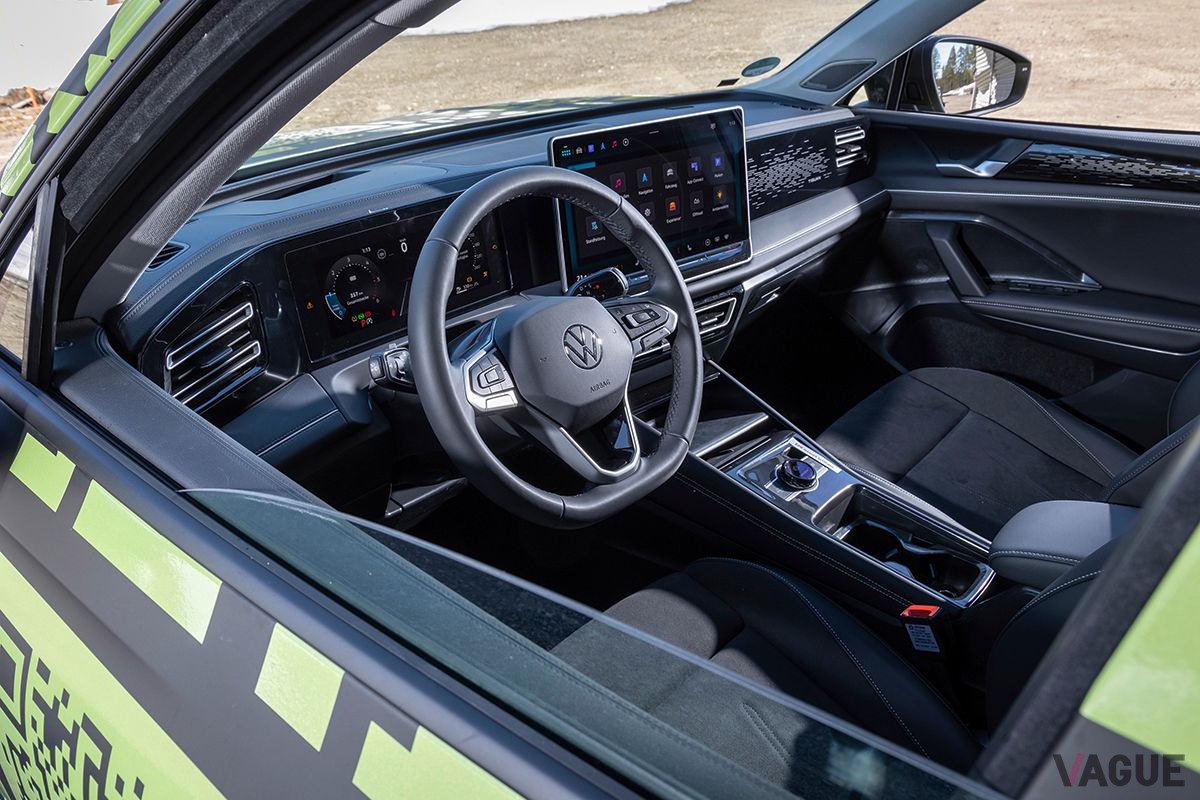 VW次期型「ティグアン」のインテリア