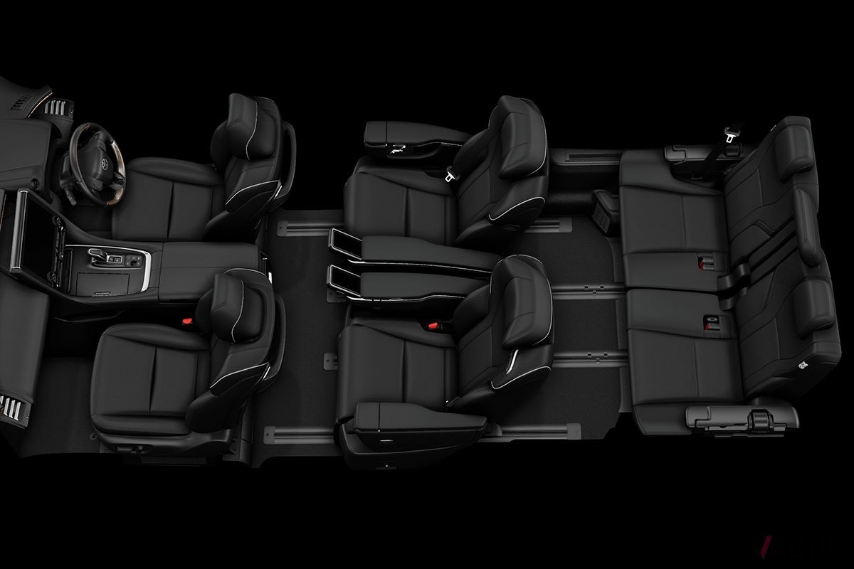 トヨタ新型「ヴェルファイア」のインテリア