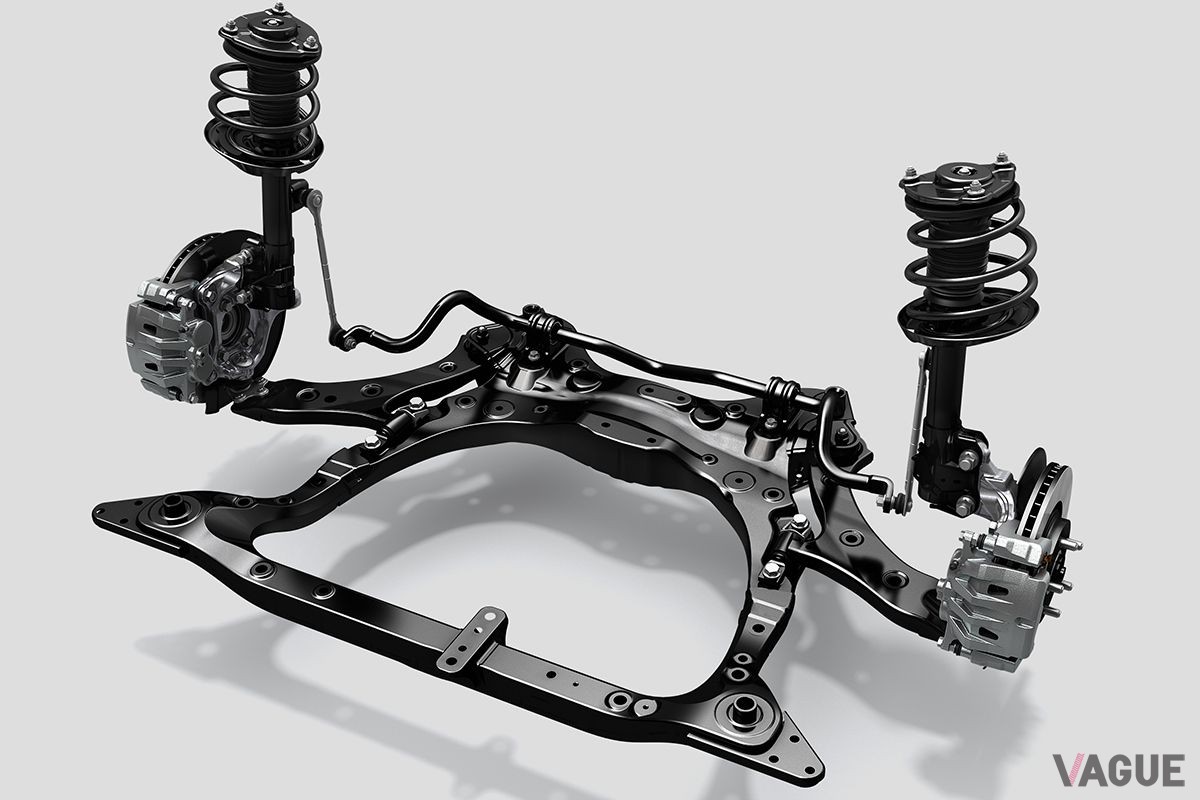 トヨタ新型「ヴェルファイア」のサスペンション
