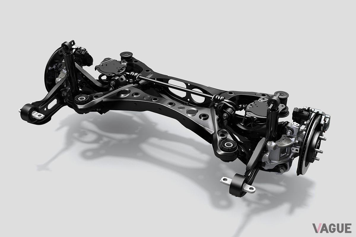 トヨタ新型「ヴェルファイア」のサスペンション