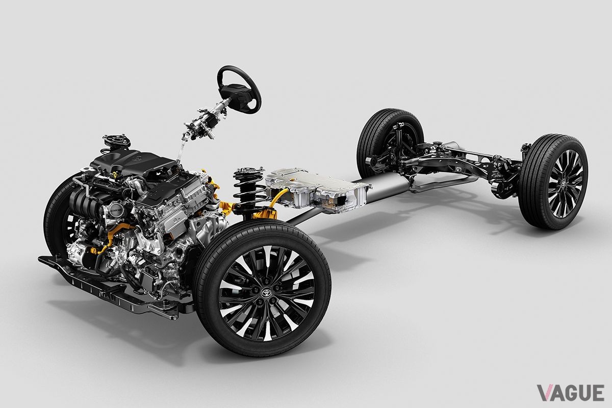 トヨタ新型「ヴェルファイア」のサスペンション