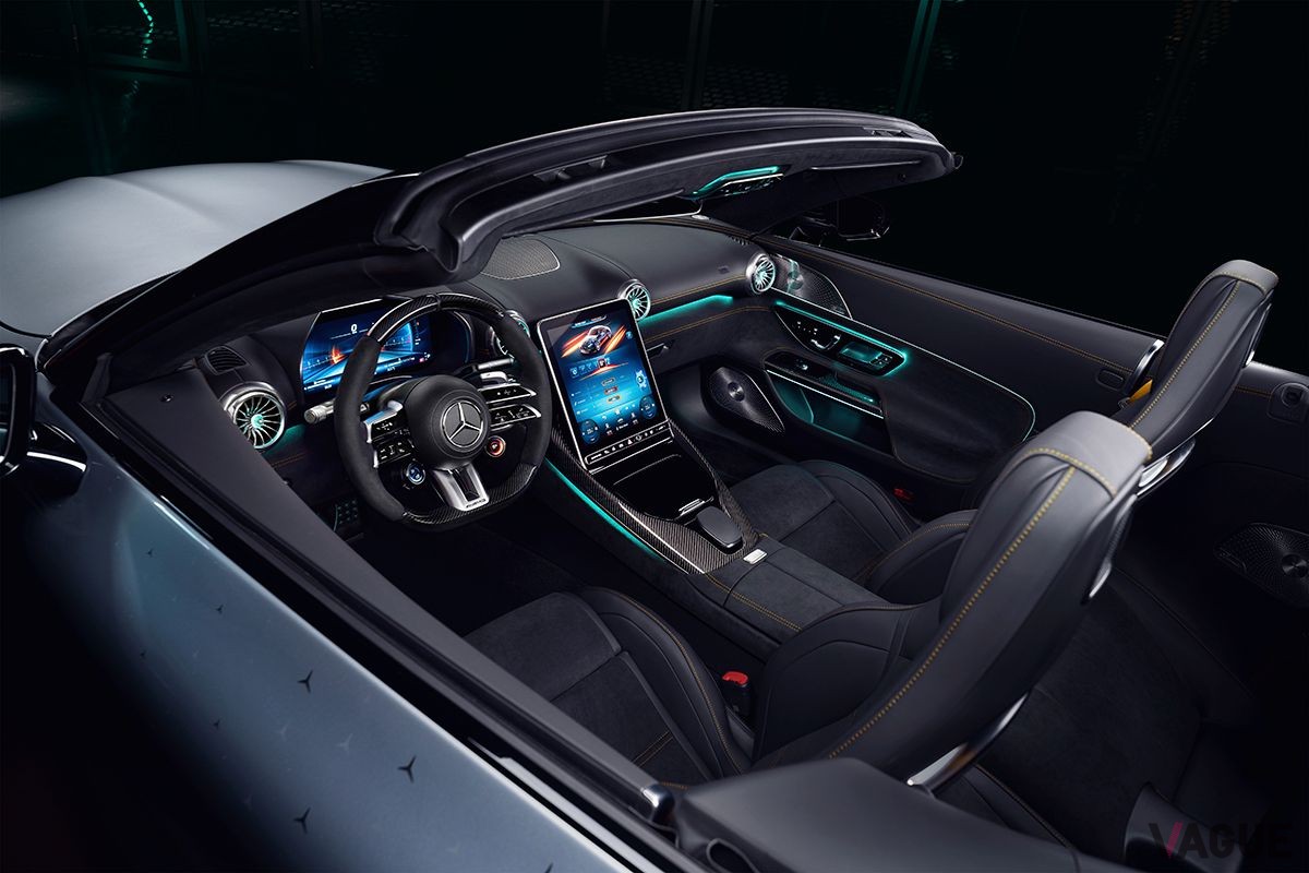日本限定17台の特別仕様車 メルセデスAMG「SL63 4MATIC＋ モータースポーツ・コレクターズエディション」のインテリア