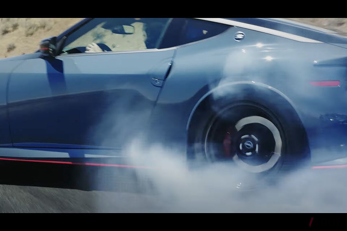 北米日産がティザー映像内で世界初公開した新型「フェアレディZ NISMO」は、エアロパーツを始めとするNISMO専用パーツを多数まとう