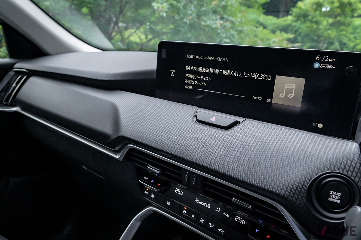 CX-60 25S Sパッケージのインパネトリム
