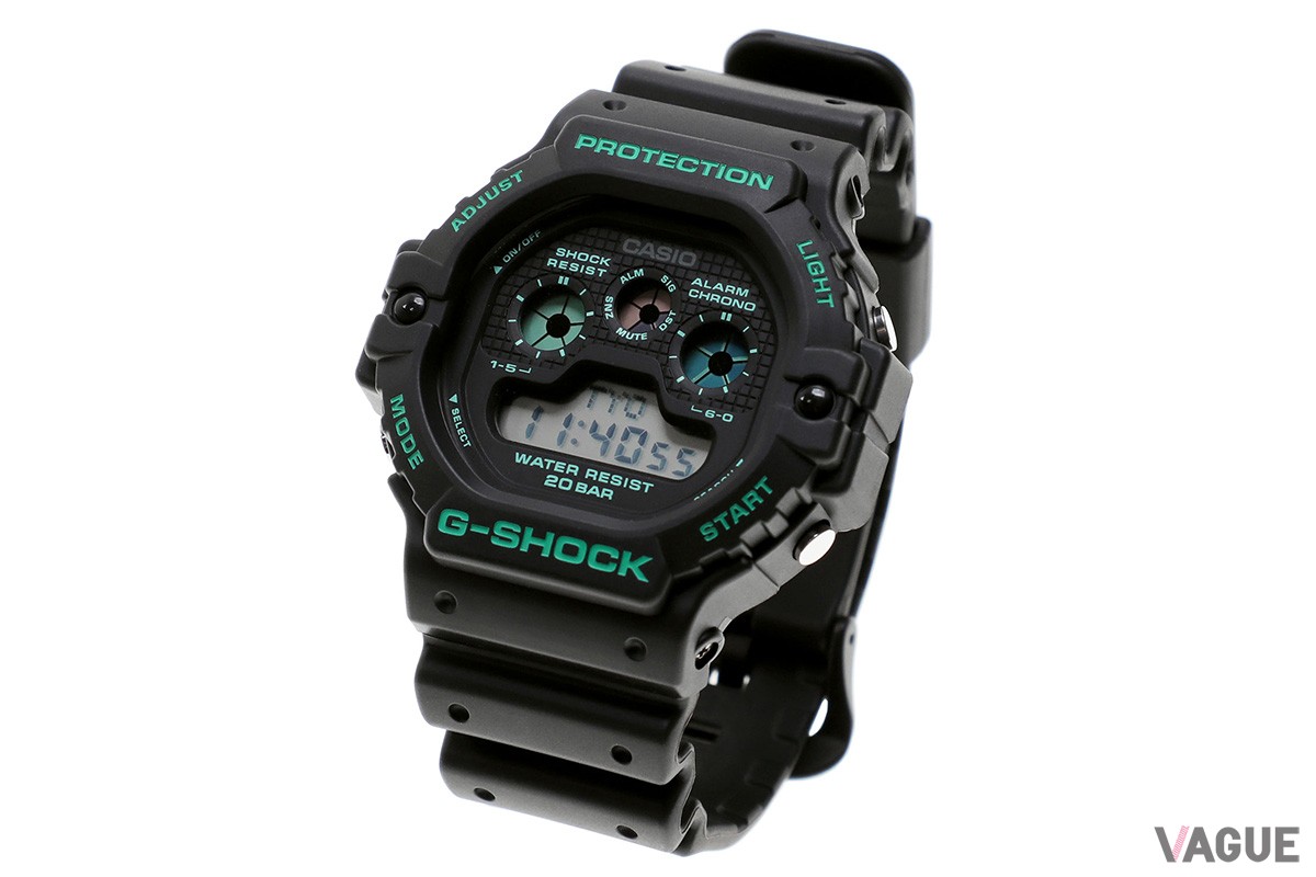 POTRを象徴する「ターコイズブルー」カラーが印象的な「POTR×G-SHOCK DW-5900」