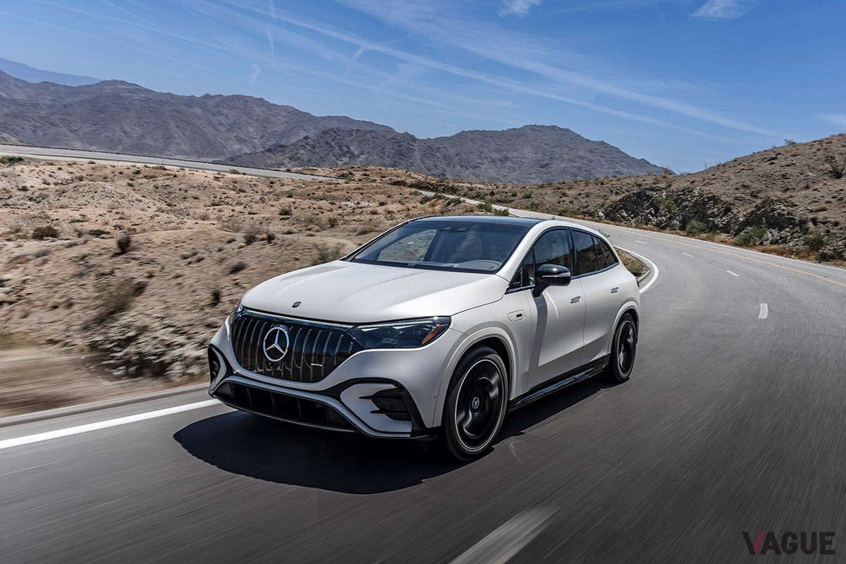 ノーマルモデルに対して最高出力で218ps、最大トルクで92Nm強化。AMGらしい走りを見せつけるメルセデスAMG「EQE53 4マチック＋ SUV」