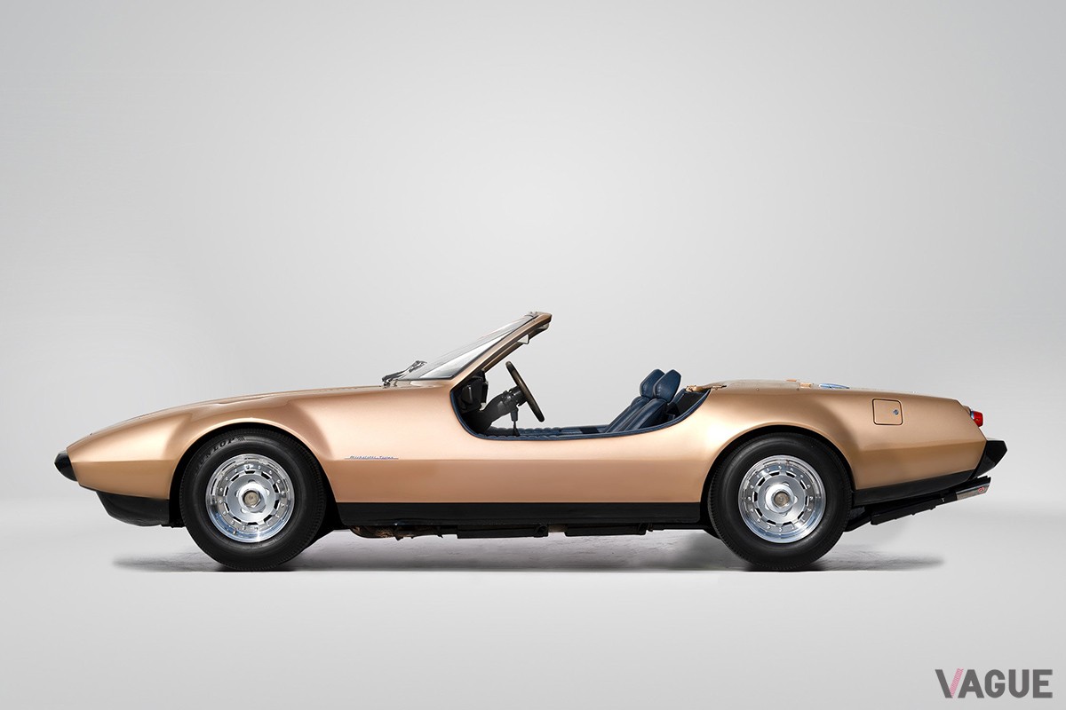 Monaco Car Auctionに出品された“ビーチカー”。メタリックブロンズの車体にはルーフやドアがない（C）Monaco Car Auctions