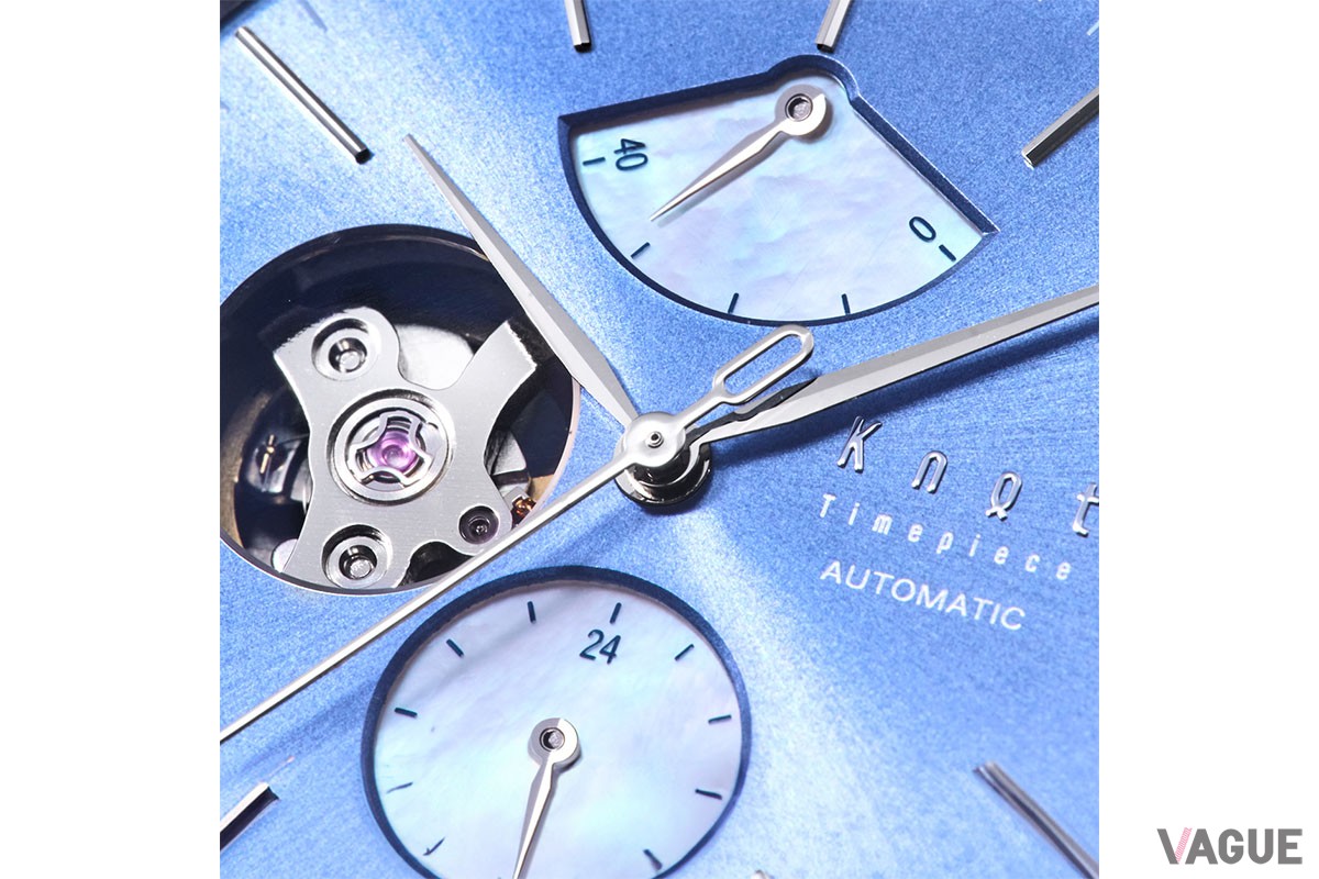 オープンハート仕様でテンプの動作する様子を楽しめます