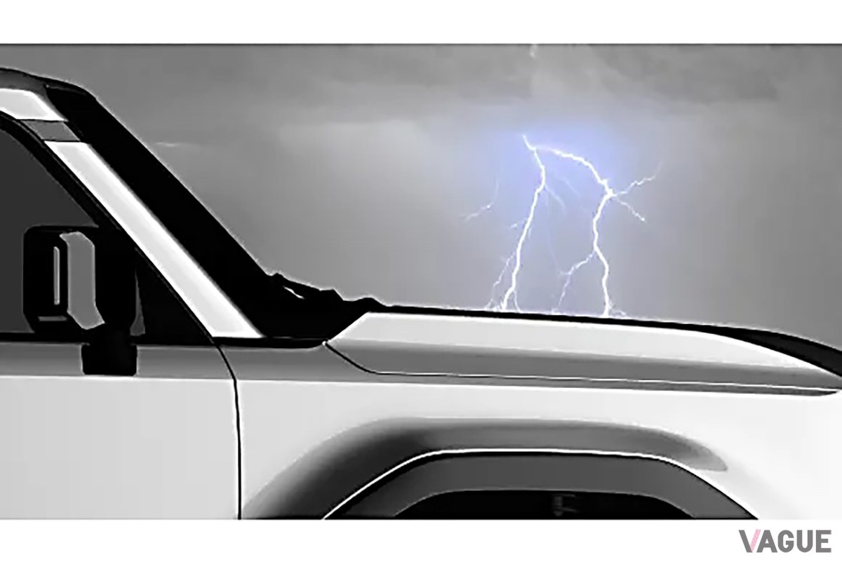 トヨタが公開した新型「ランドクルーザー」のティザー写真