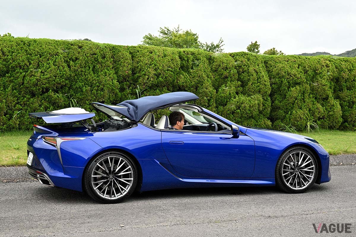 ムダと思える過剰さにこそ“ラグジュアリーさ”を感じられることを教えてくれたレクサス「LC500コンバーチブル」