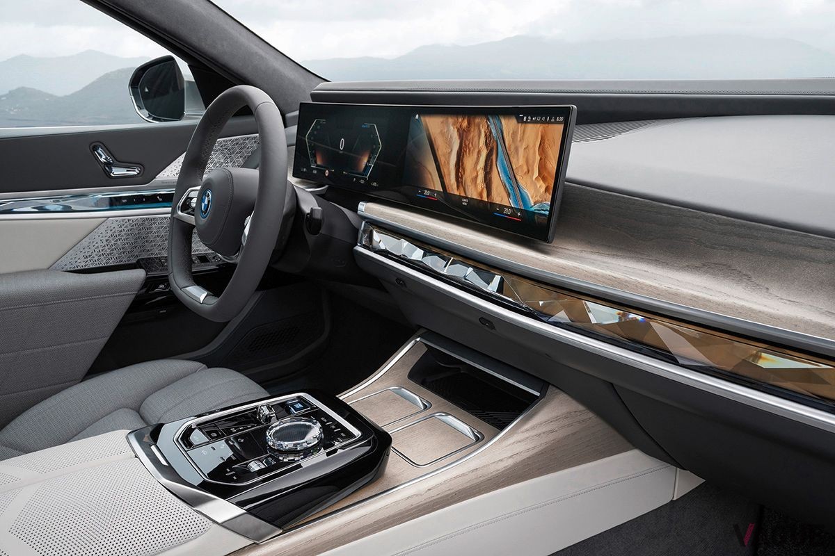 BMW新型「7シリーズ」のインテリア