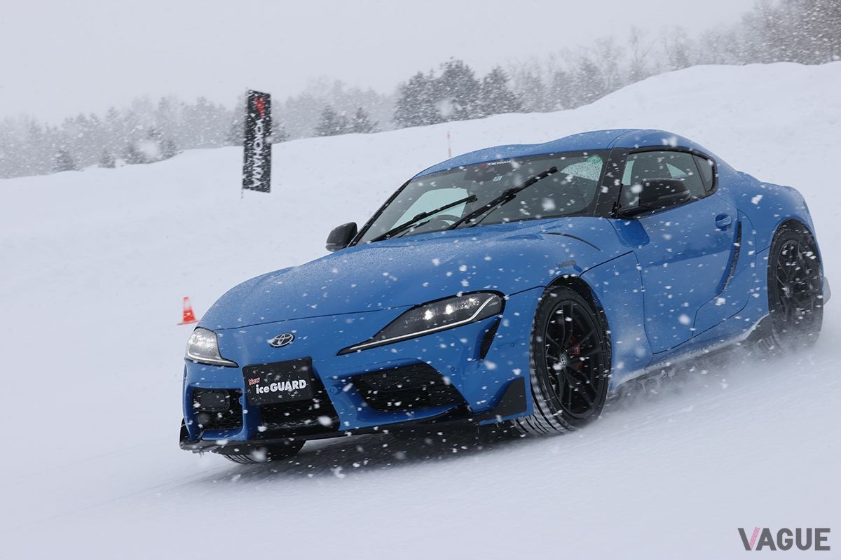 ヨコハマの最新スタッドレスタイヤ「アイスガードセブン iG70」装着車