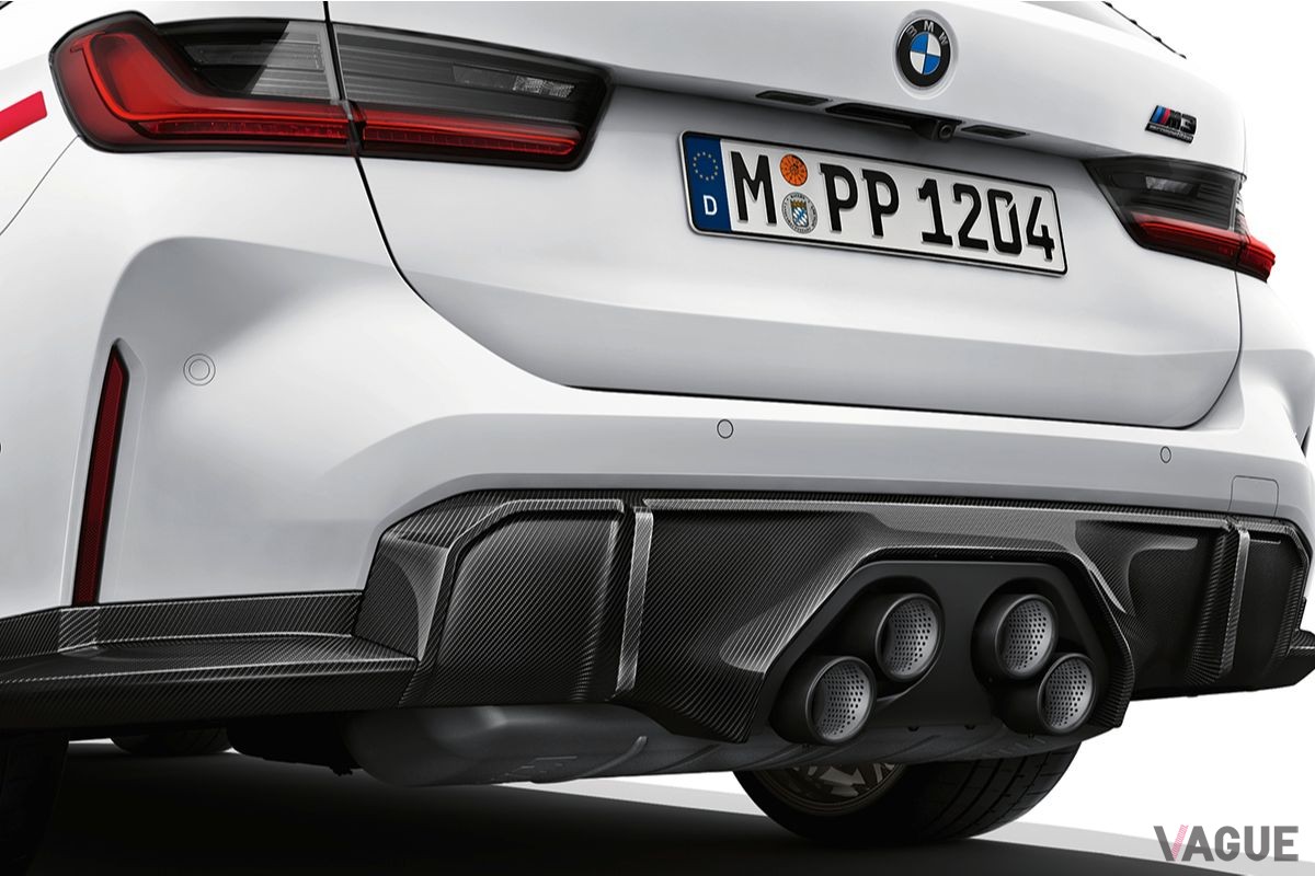 BMW新型「M3ツーリング」用Mパフォーマンスパーツ