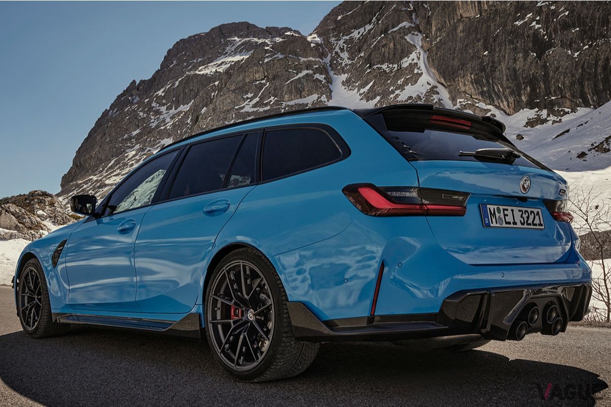 BMW新型「M3ツーリング」用Mパフォーマンスパーツ装着車