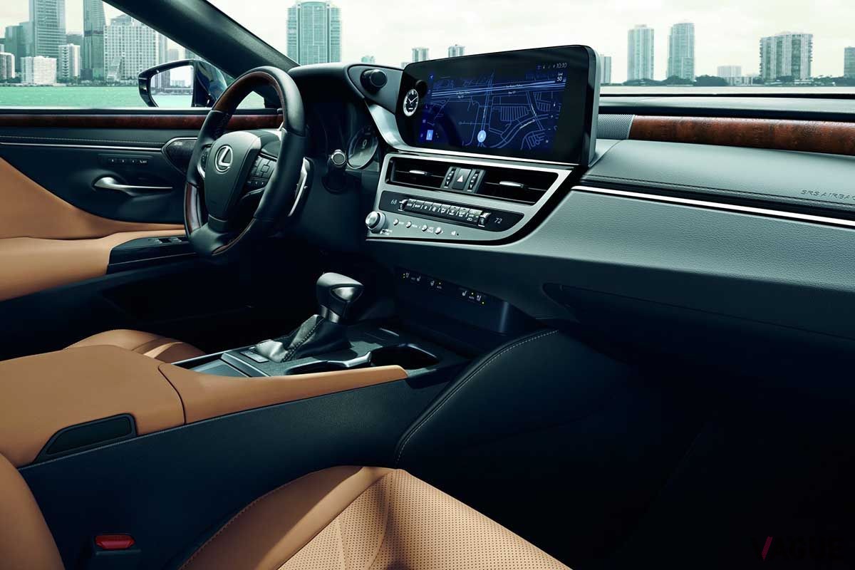 米国市場で登場したレクサス「ES」2024年モデルのインテリア